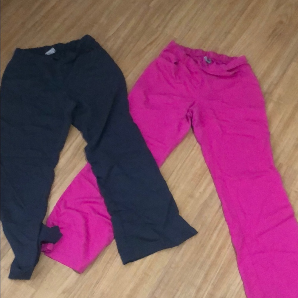 PINK greys Anatomy Scrub pants